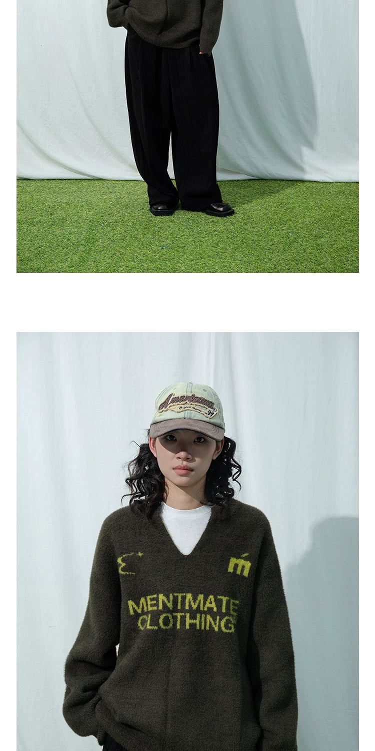 Mentmate Vintage English Jacquard Sweater
