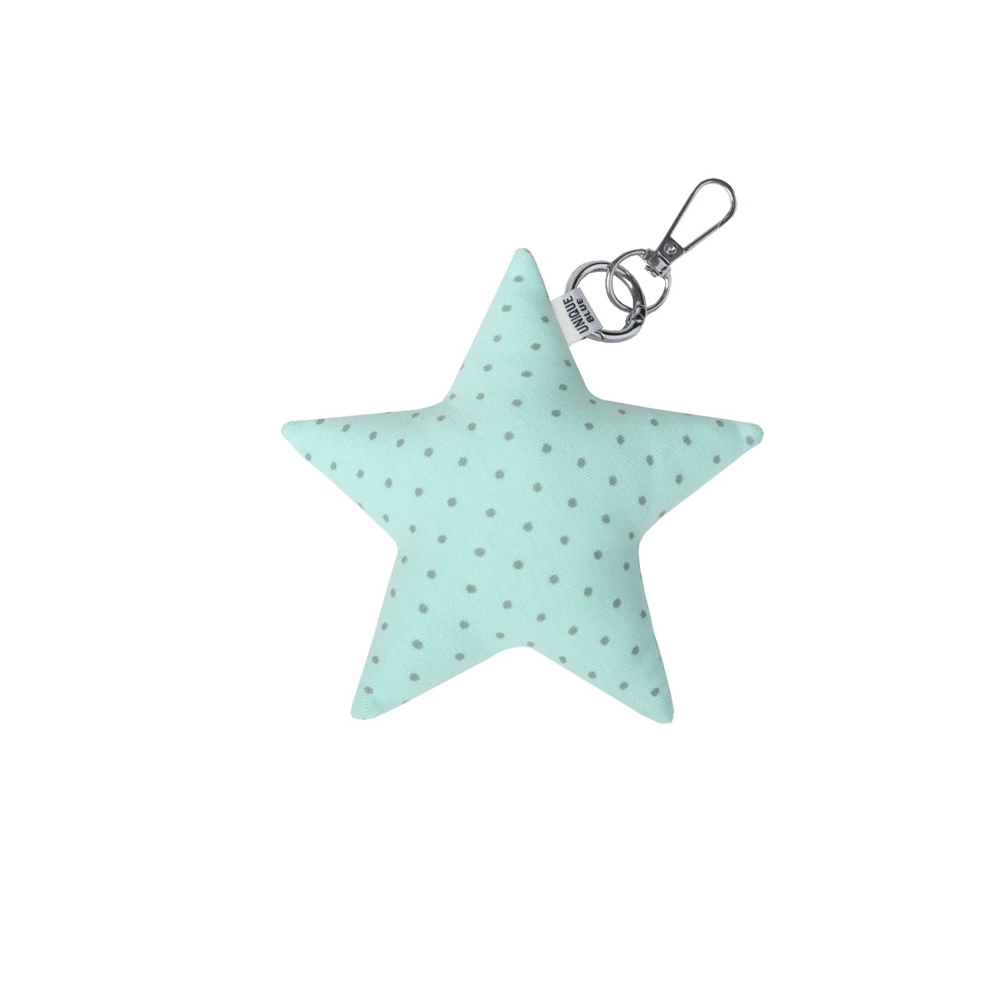 Unique blue Star Plush Phone Charm Keychain Pendant