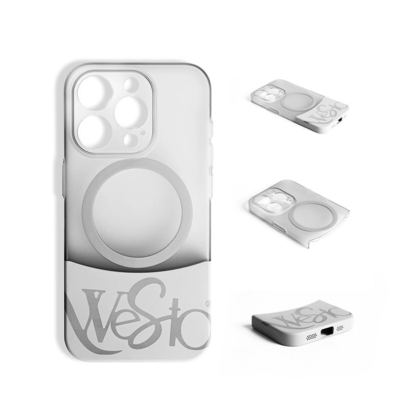 WESTELEVEN Apple Splicing Matte Magnetic All-inclusive Mobile Phone Case