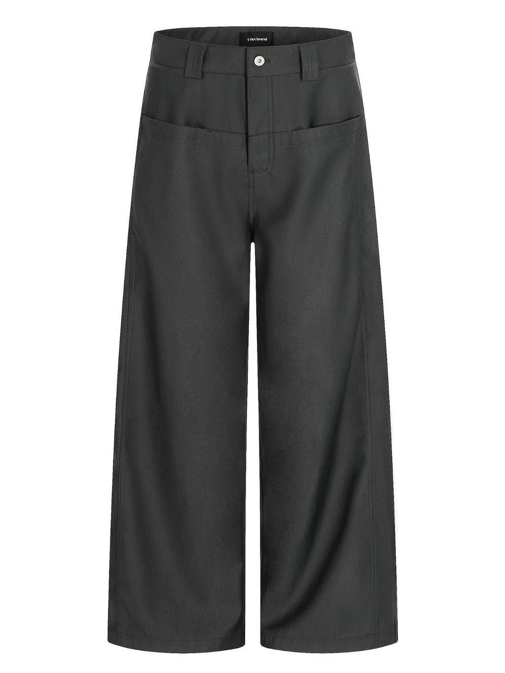 11KN Straight Wide-Leg Trousers