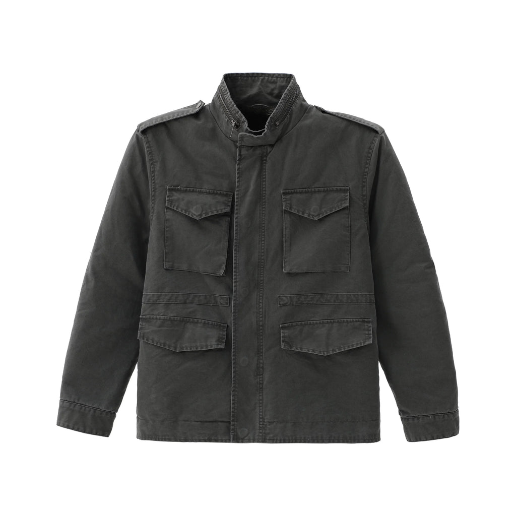 ZOZOFOREST Velvet Heavy Industry Stand-up Collar Mountain Carving Jacket