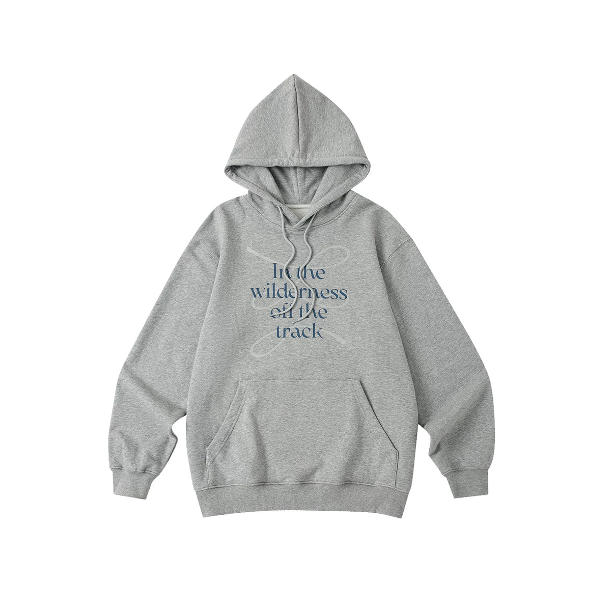 LR MADE Line Slogan 380g Oversized Hoodie