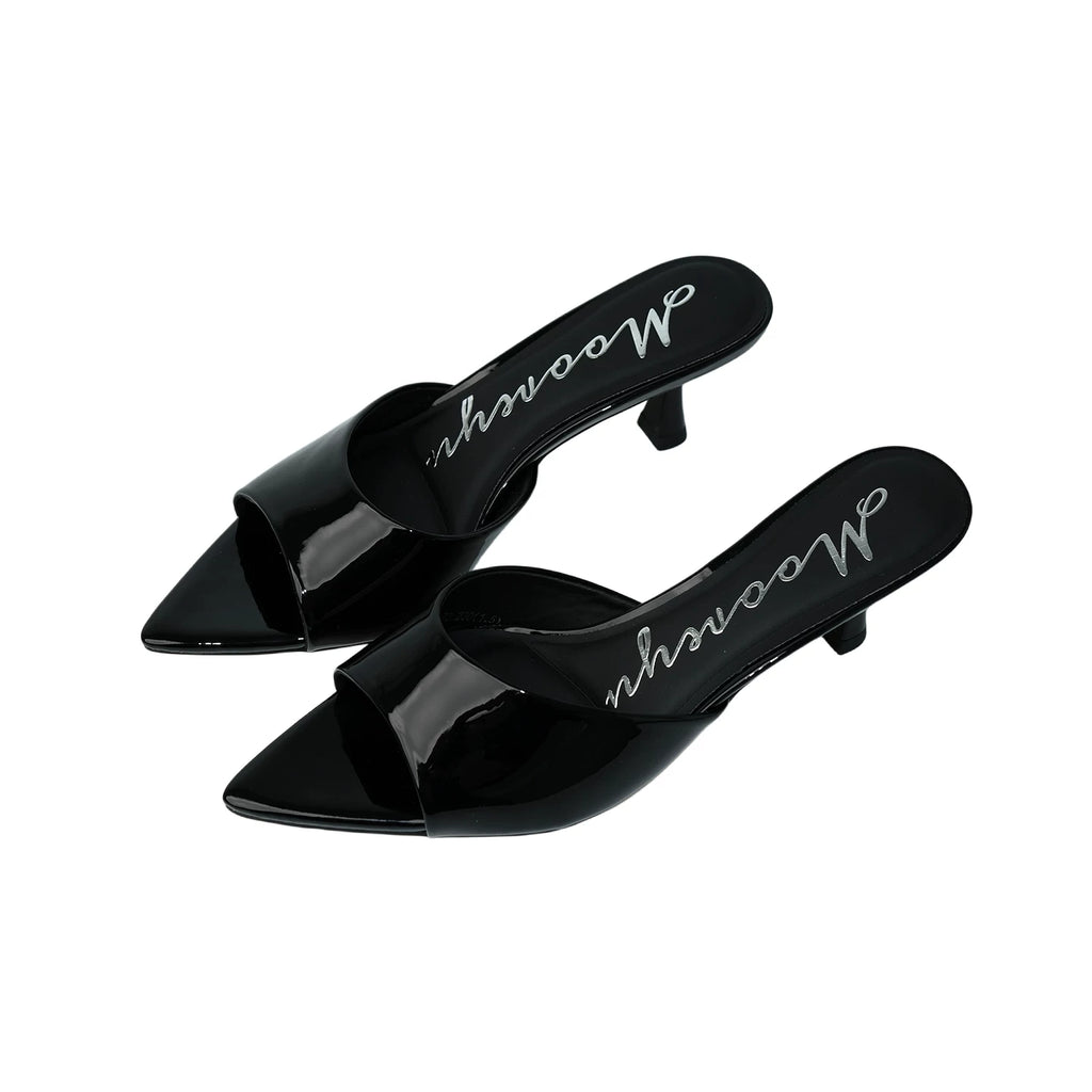 Mooreyu Open-Toe Stiletto Heel Sandal