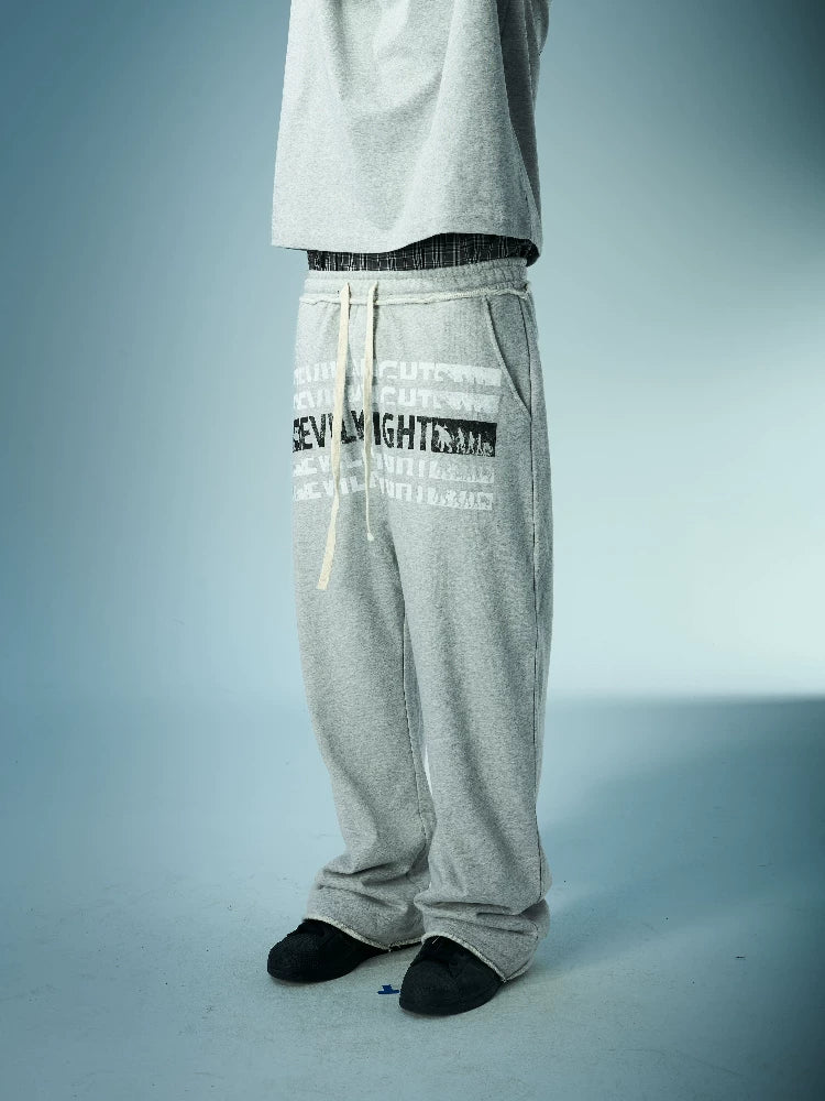 EK Demon Evolution 400g Loose Straight-Leg Sweatpants