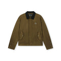 DICETINY Suede Print Vintage Lapel Casual Jacket