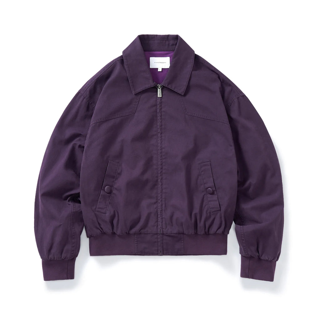 714Street Vintage MA1 Bomber Jacket Washed Cinched-Waist Cropped
