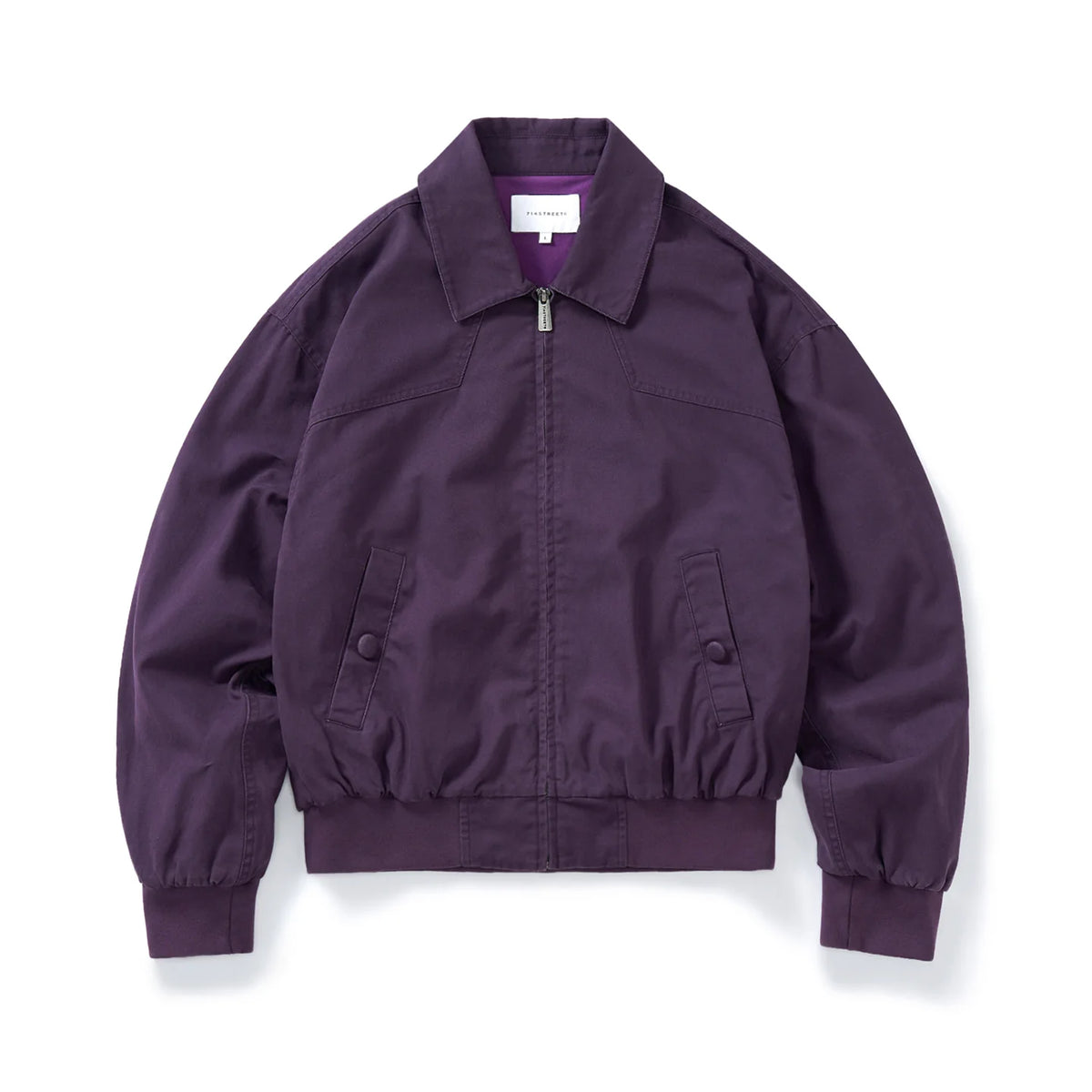 714Street Vintage MA1 Bomber Jacket Washed Cinched-Waist Cropped