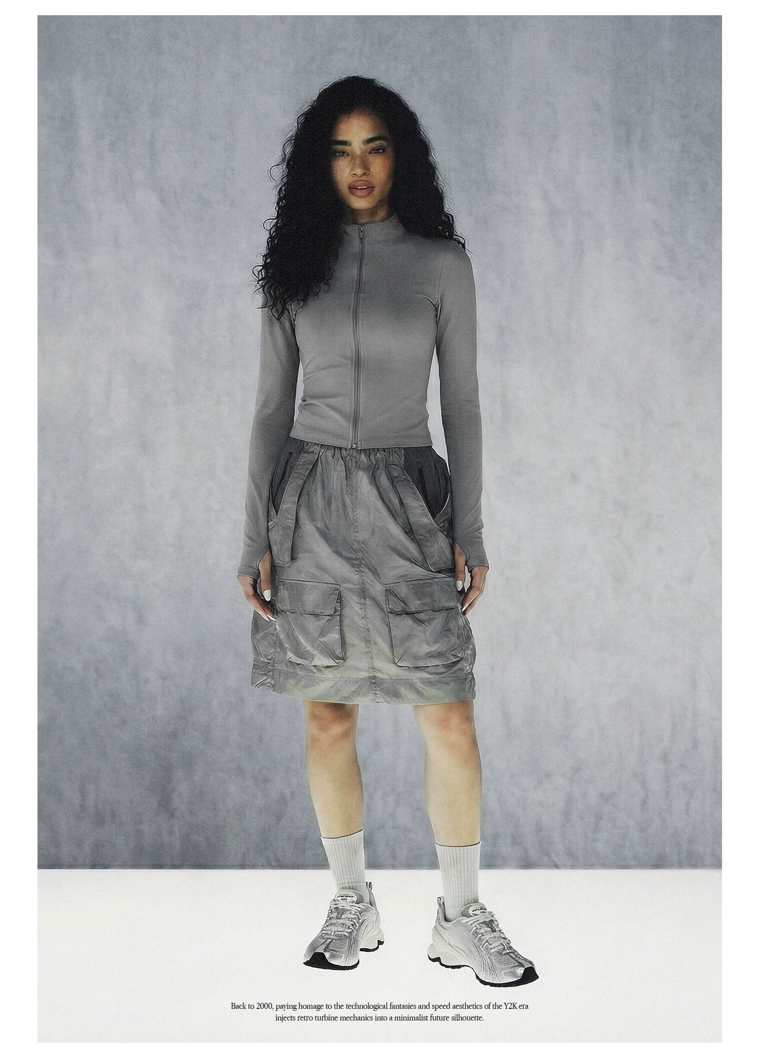 OLD ORDER Mesh Metallic Lace-Up Sneaker