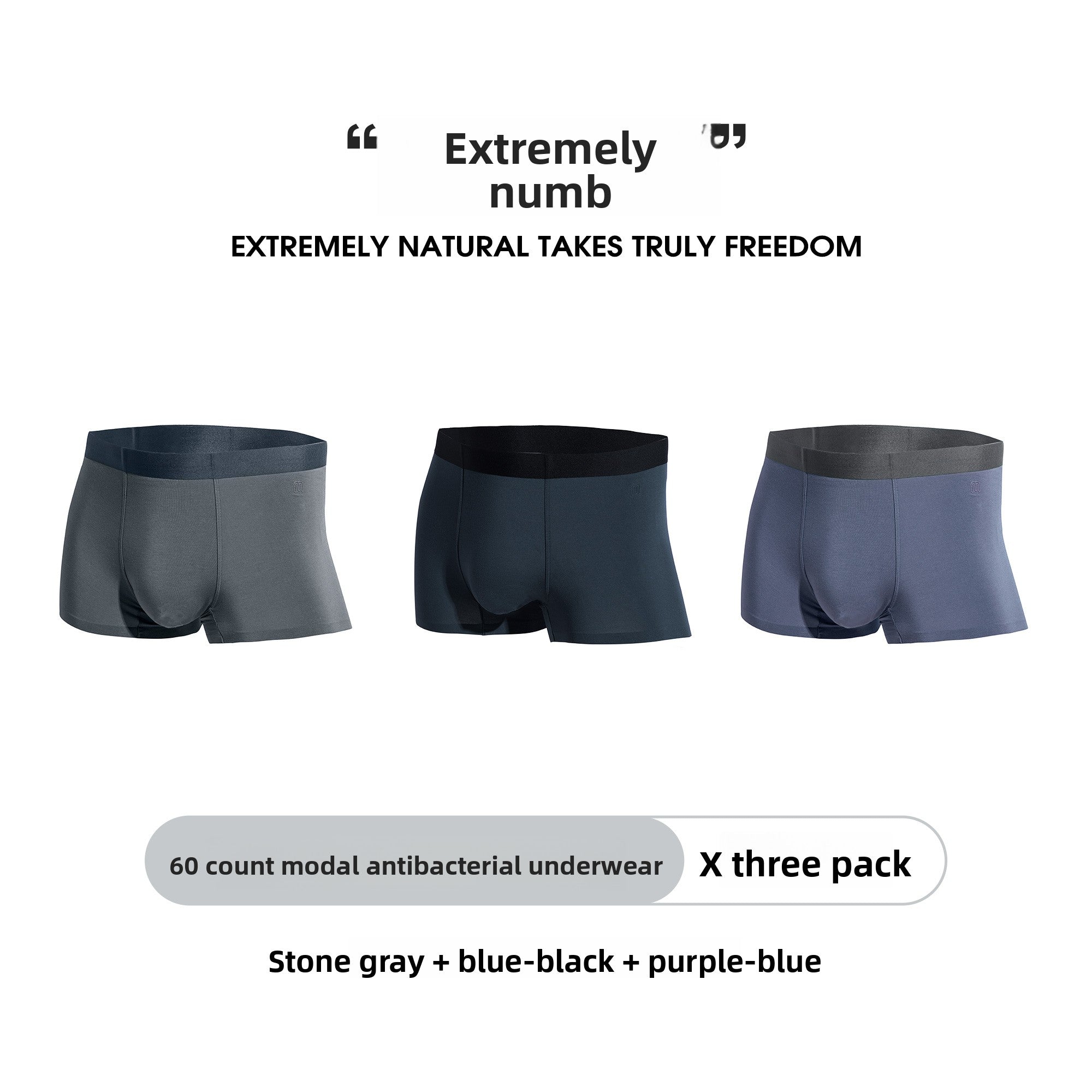 Madden Modal Antibacterial Breathable Thin Panties