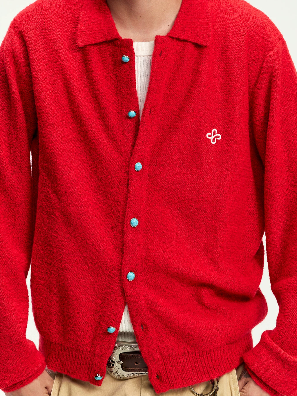 CoosRetro Lazy Wind Warm Casual Knitted Cardigan Jacket