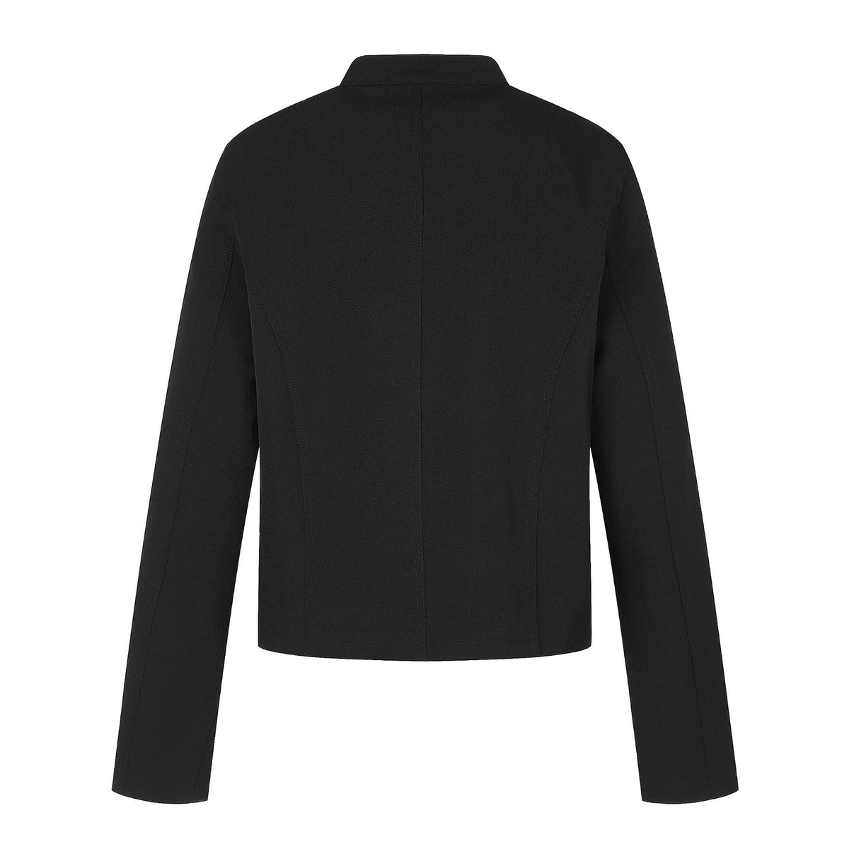 11KN Slim Fit Embroidered Punk Stand Collar Jacket