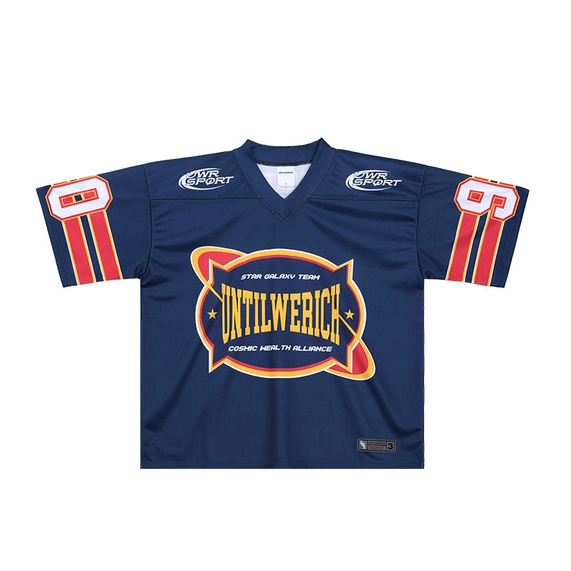 UNTILWERICH Vintage Mesh Quick Dry 90 Ice Hockey Suit Tee