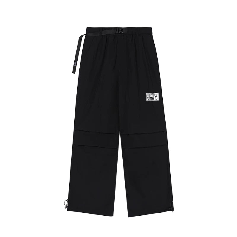 UNITED STREETZ Quick-Dry Loose Straight-Leg Cargo Pants