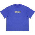 O3PARK Washed Old Heavy Retro Printing Tee