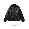 BJHG PU Leather Couple Biker Jacket