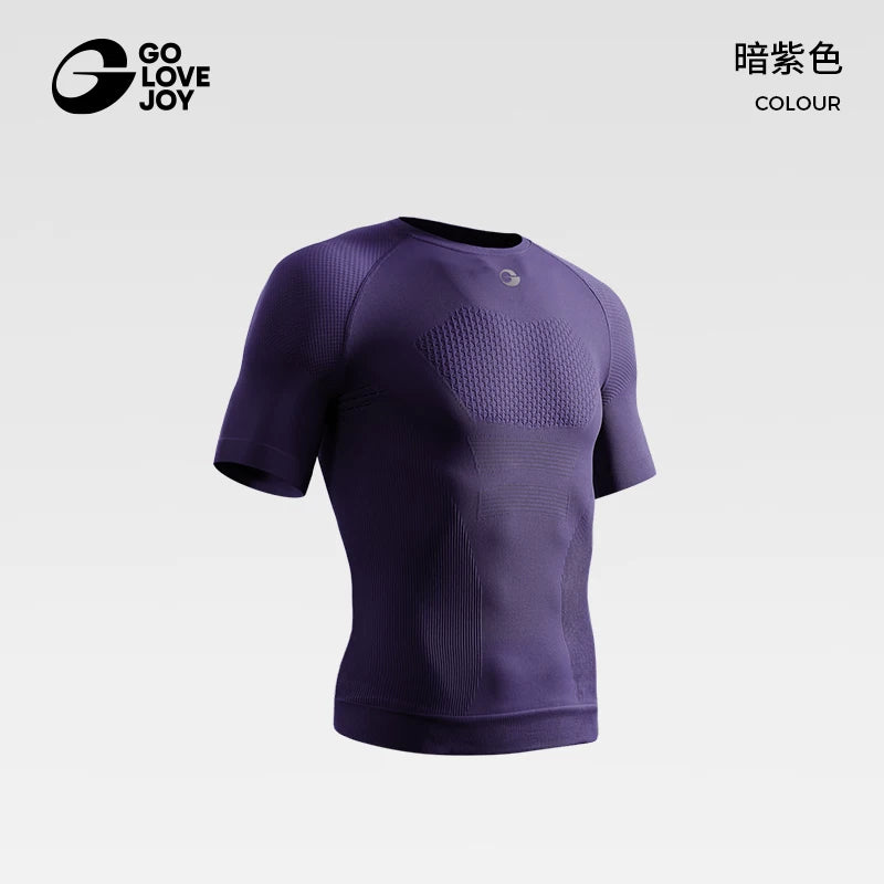 Golovejoy Quick-drying Tight-fitting Breathable Sports Tee