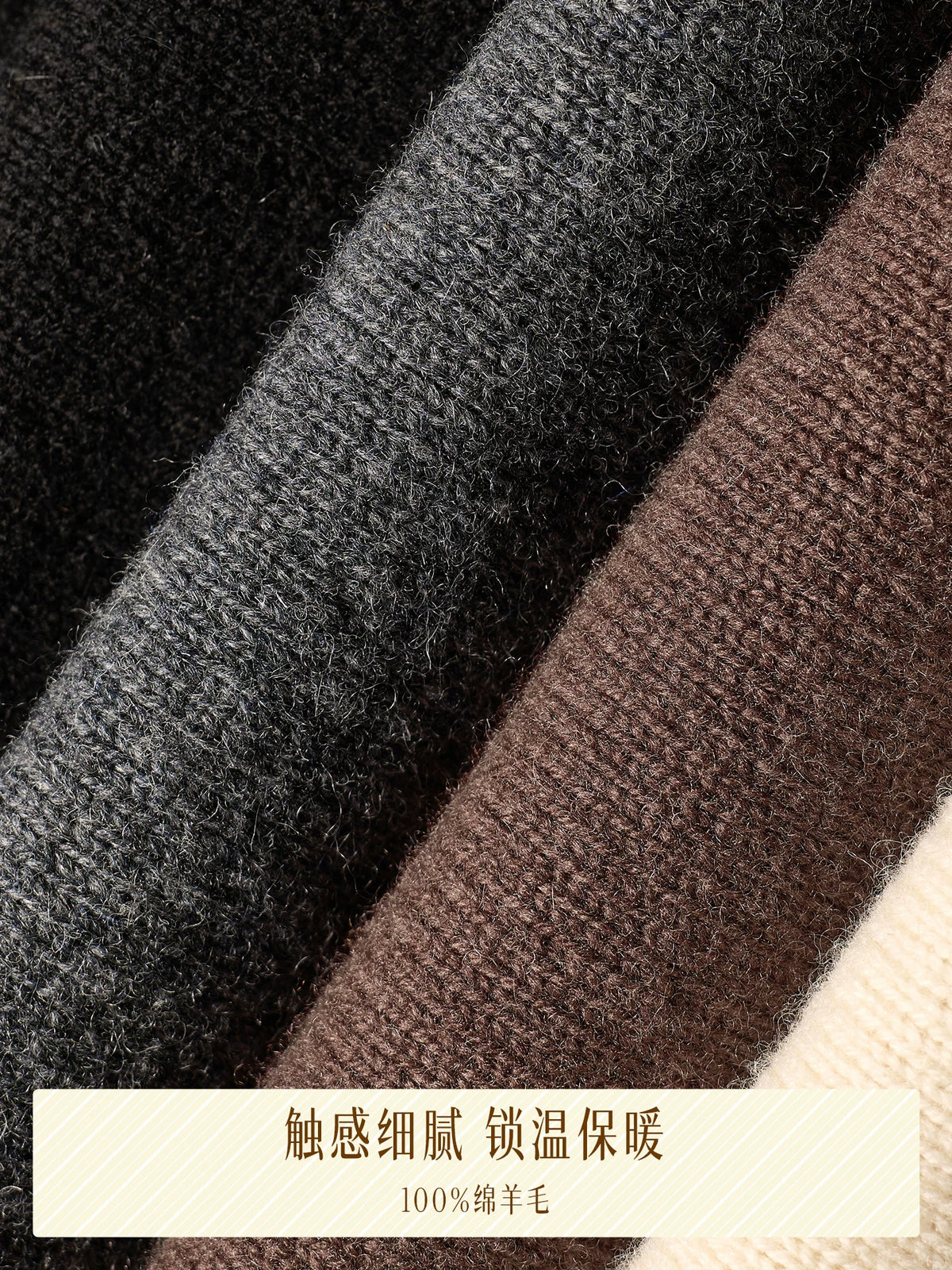 CULTUM 100% Merino Wool 620g Warm Relaxed Crewneck Sweater