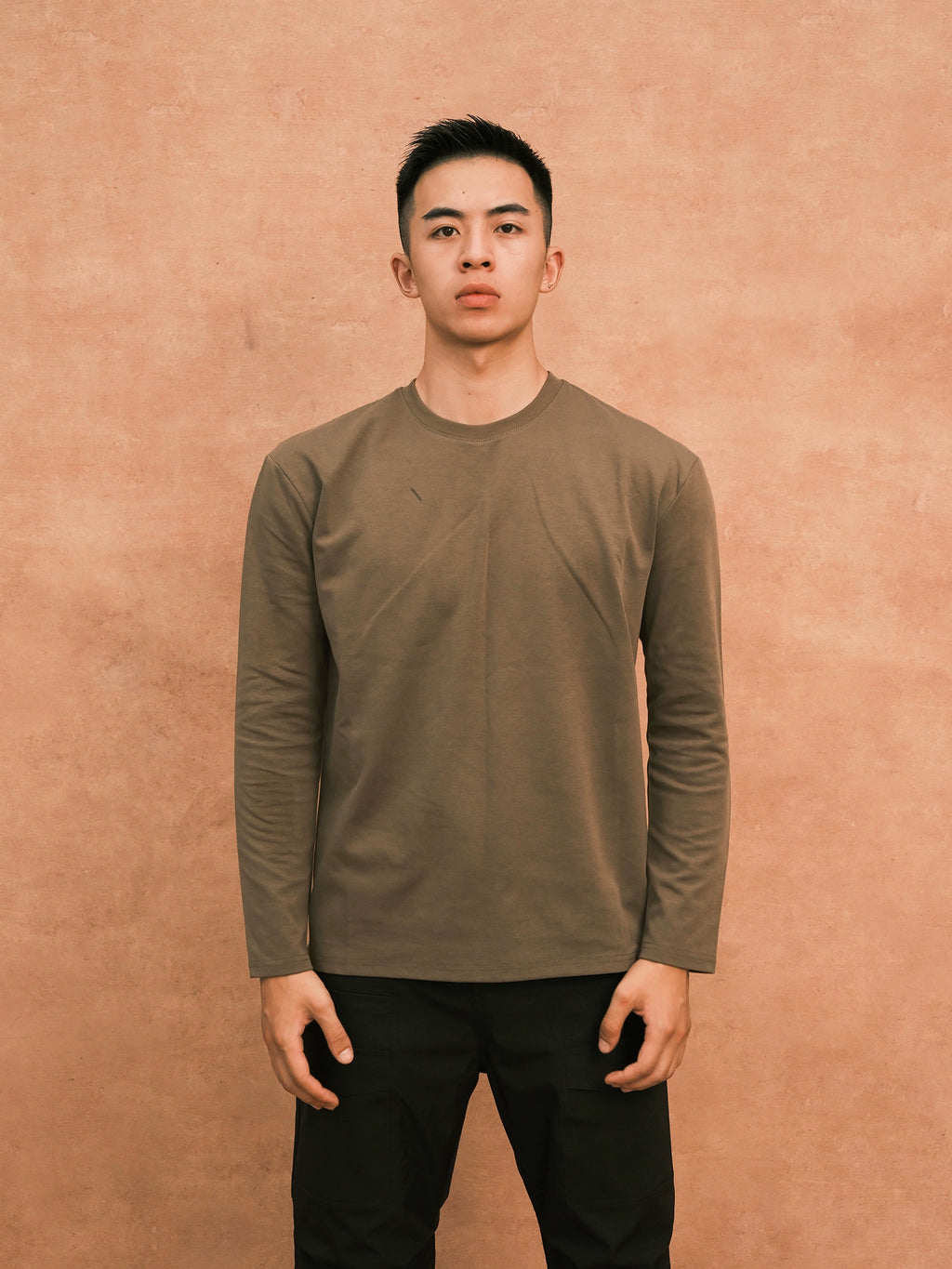 GTAL Basic Crew Neck Sweater Inside