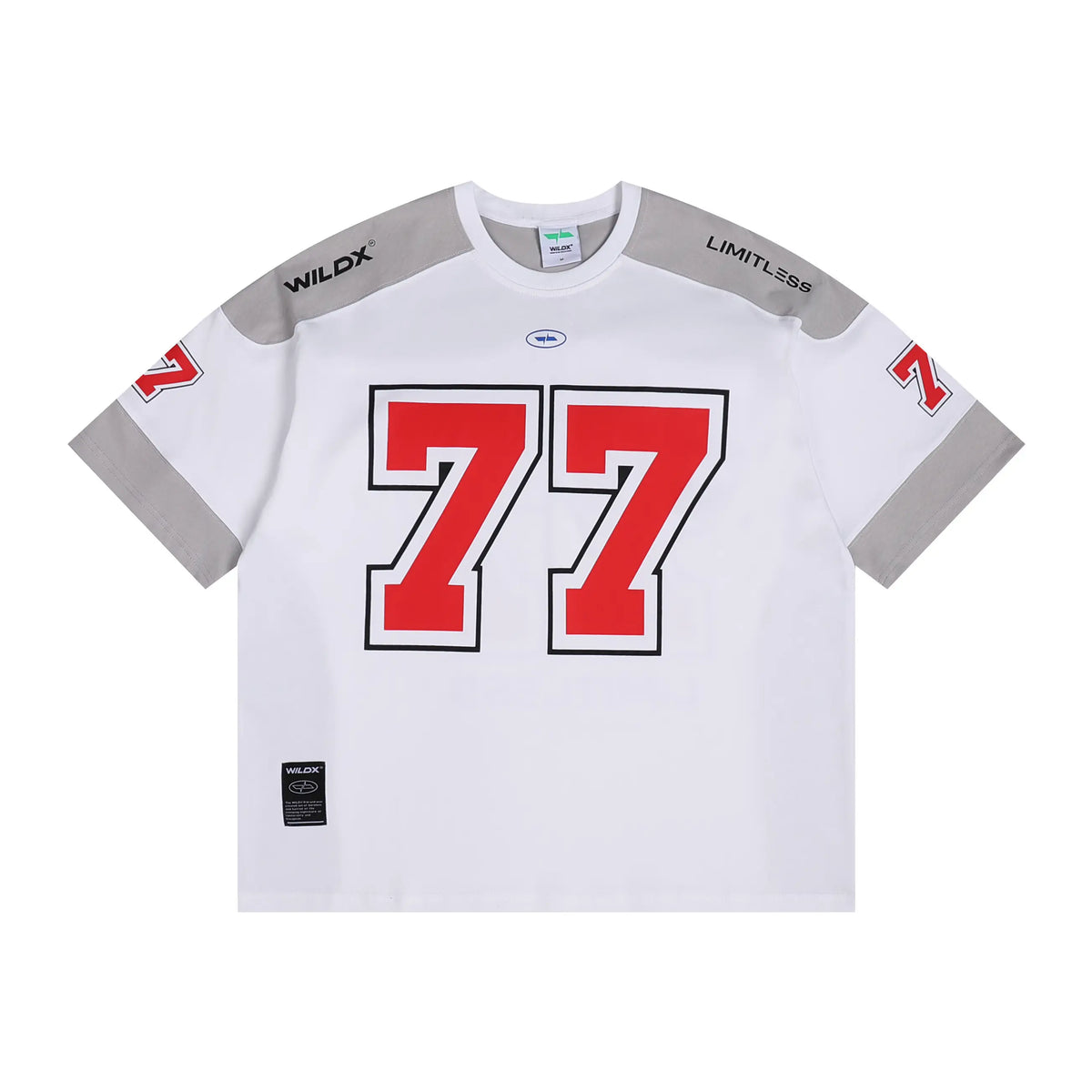 WILDX LIMITLESS Pulse 2. 260g Oversized Raglan Tee