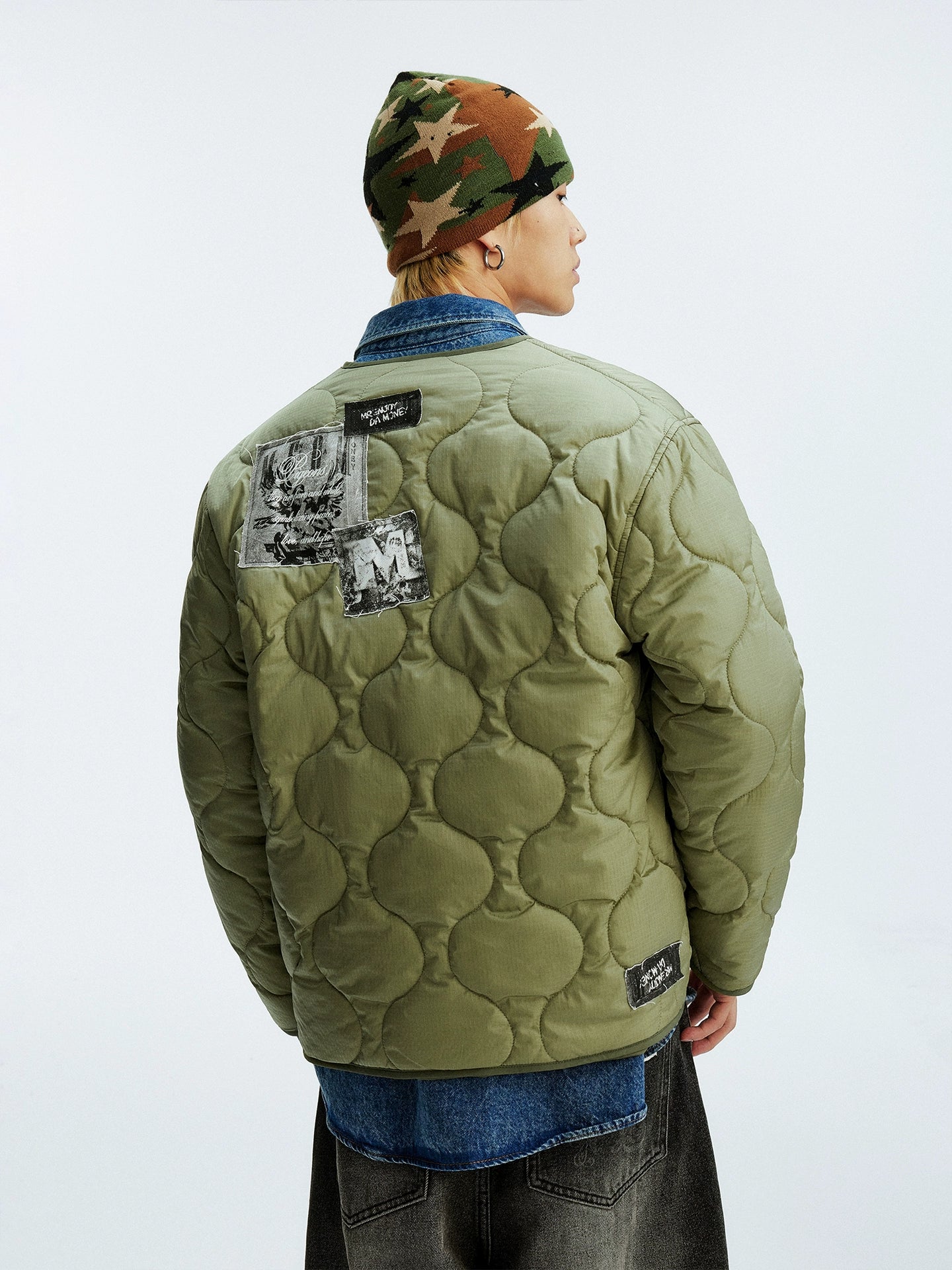 MEDM Make Old Angel Patch Jacket