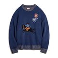 Madden Equesrtrian Club embroidery warm knitted sweater