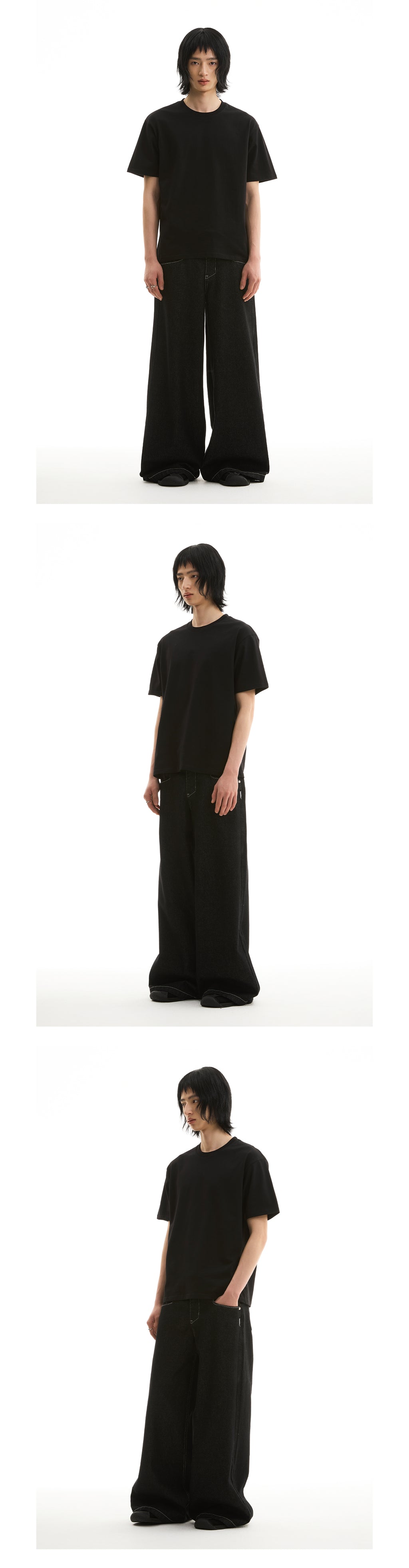 FUNKYFUN 2025SS five-color pure cotton 230g loose Tee