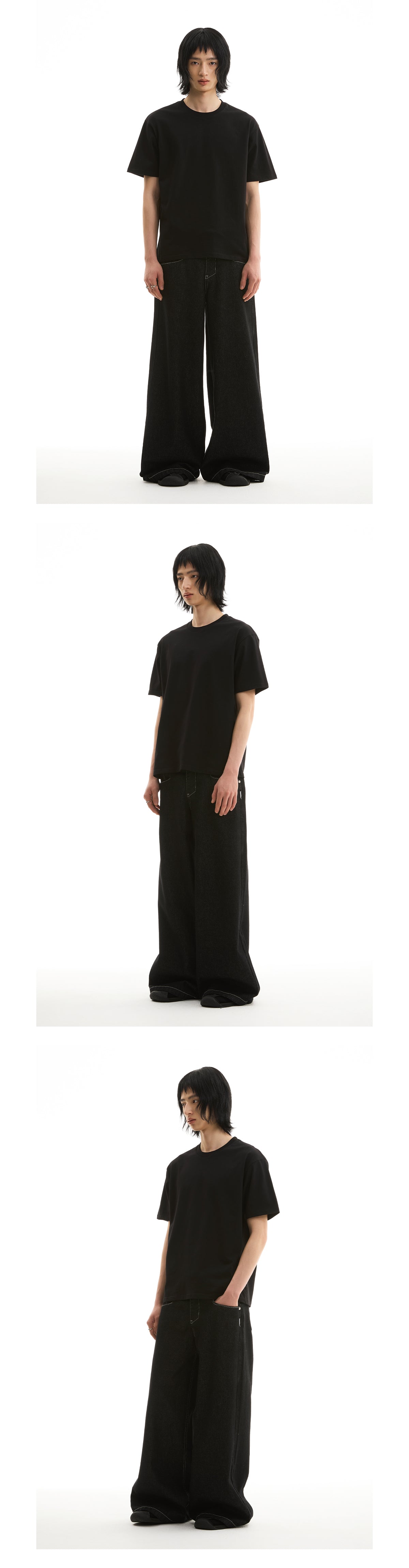 FUNKYFUN 2025SS five-color pure cotton 230g loose Tee