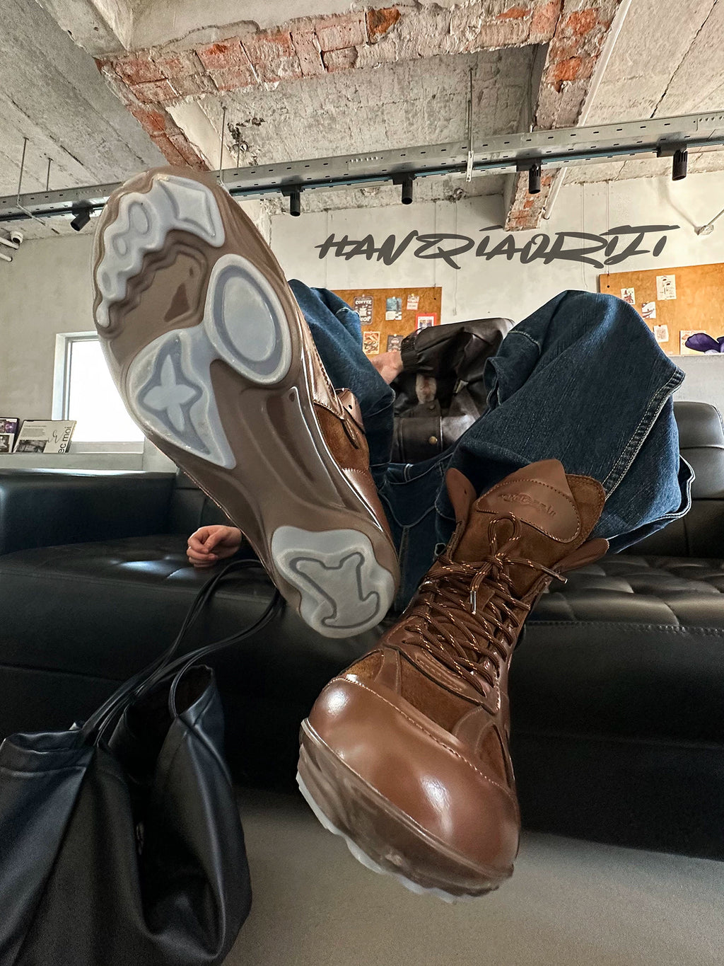 HANQIA Retro High-top Premium Short Boots