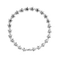 UNTILWERICH Five Star Necklace Letter Titanium Steel Necklace