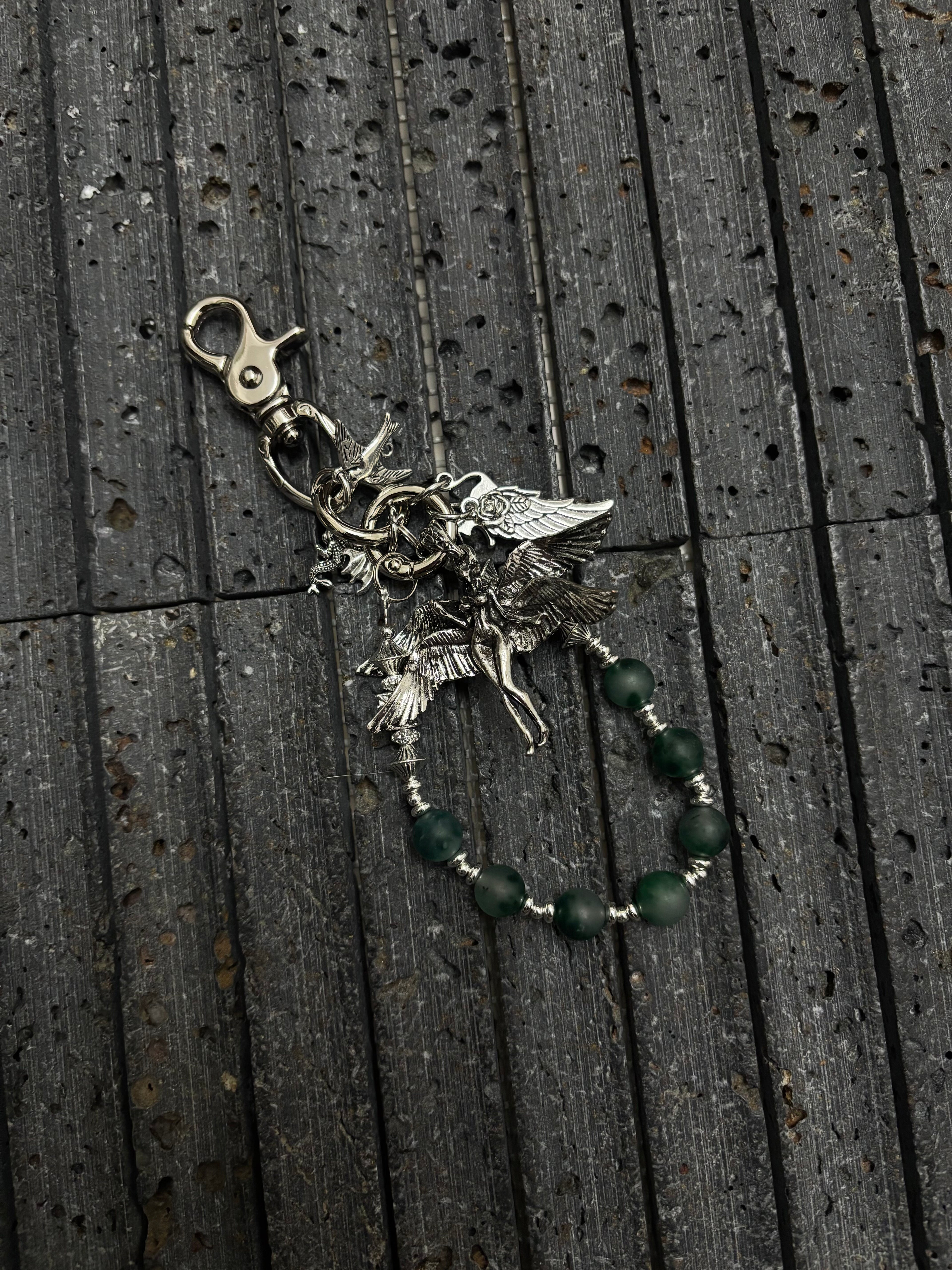 DPOL Angel Wings Keychain Pendant