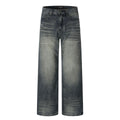 11KN Retro Drape Straight Loose Jeans