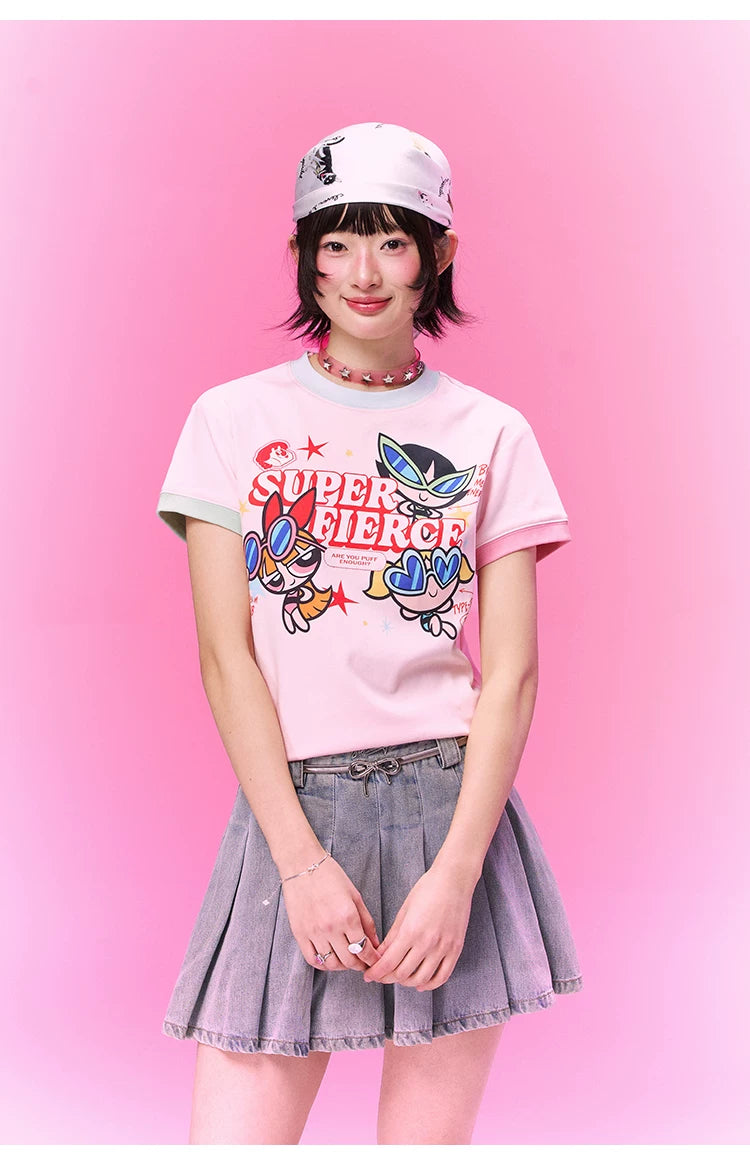 BJHG [Flying Girl Police Joint Name] Front Shoulder Short Sleeve