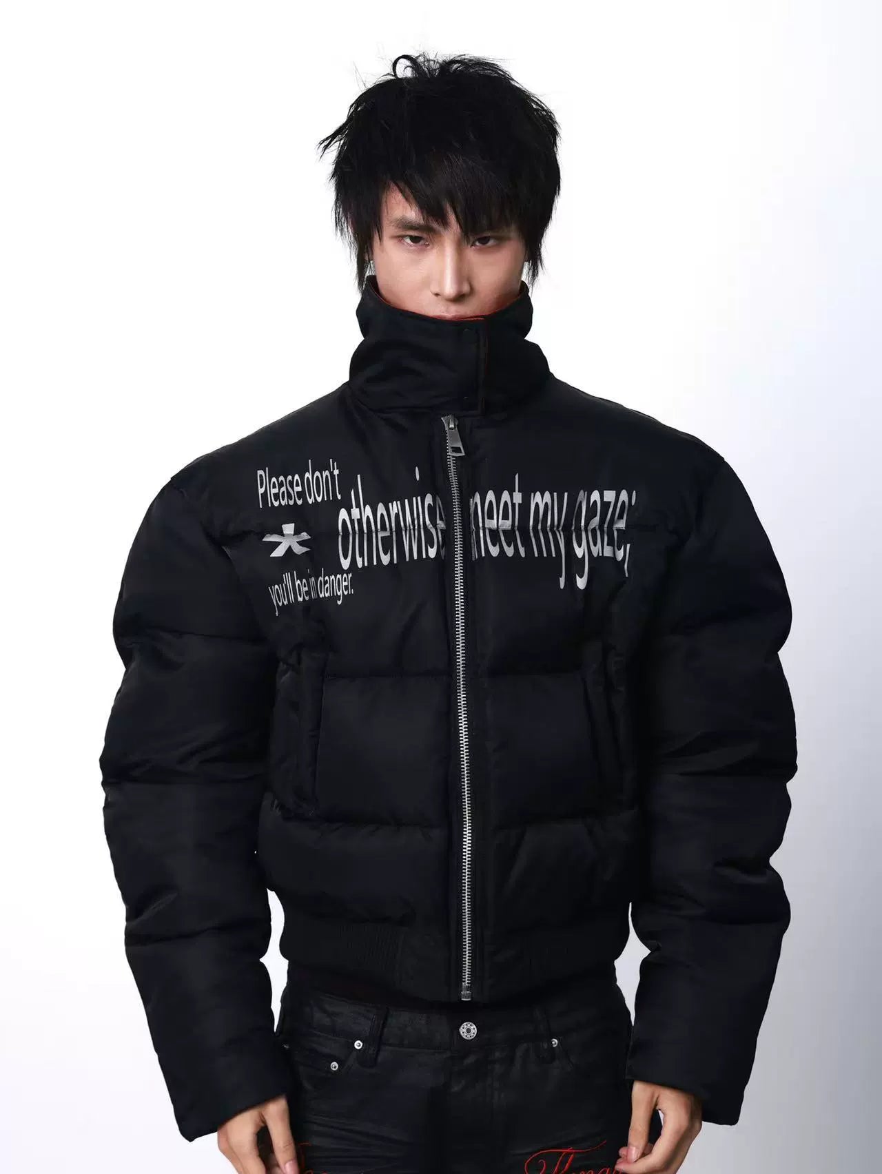 DETW Stand-up Collar Down Cotton Jacket