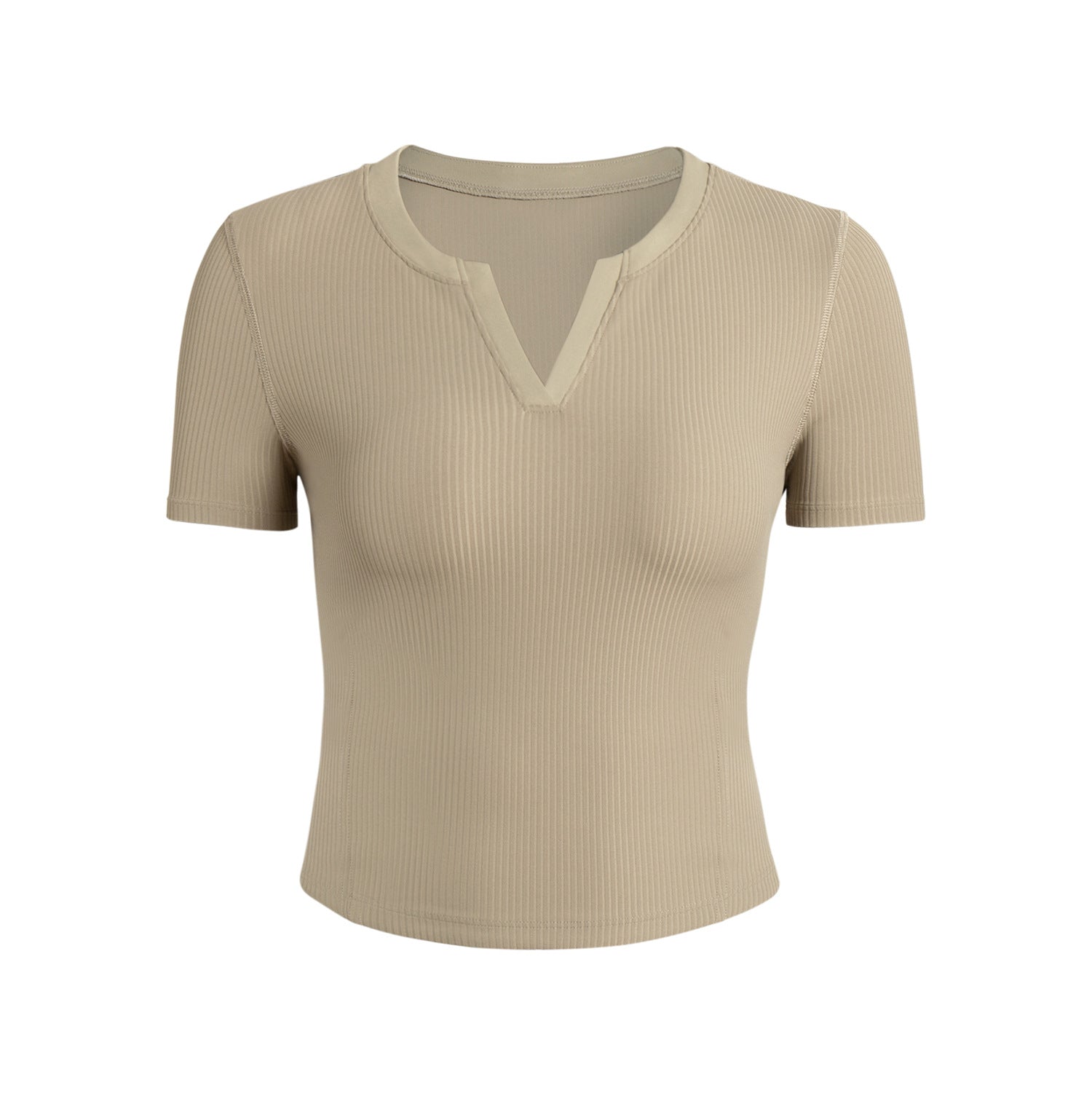Athena Lulu Breathable Slim Slim V-neck Tee