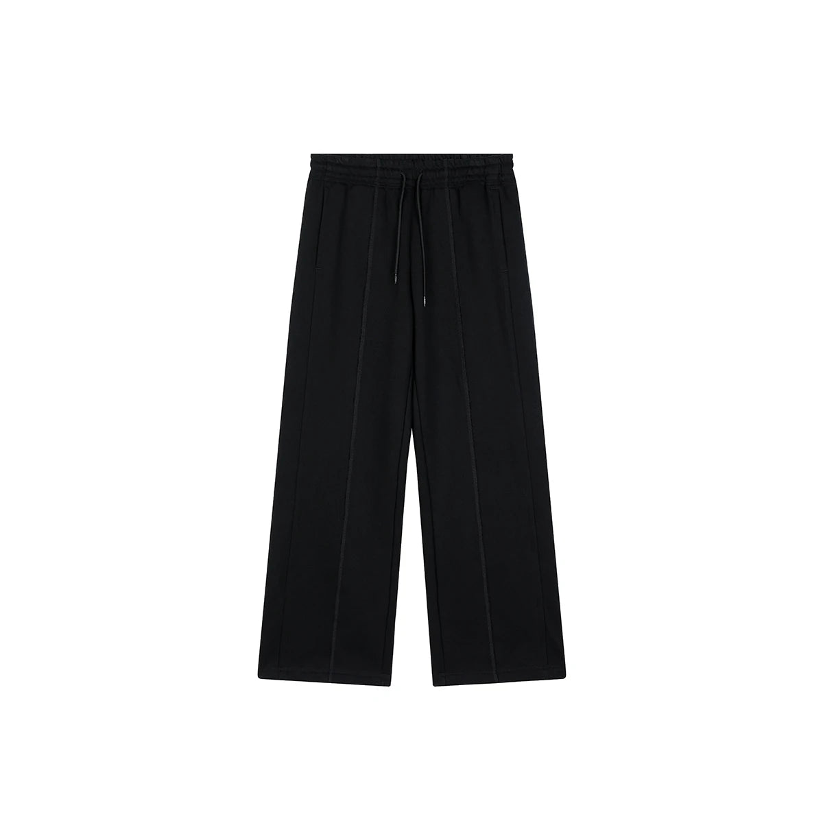 PLUS NO LOGO Pineapple Texture 400g Warm Slightly Tapered Sweatpants