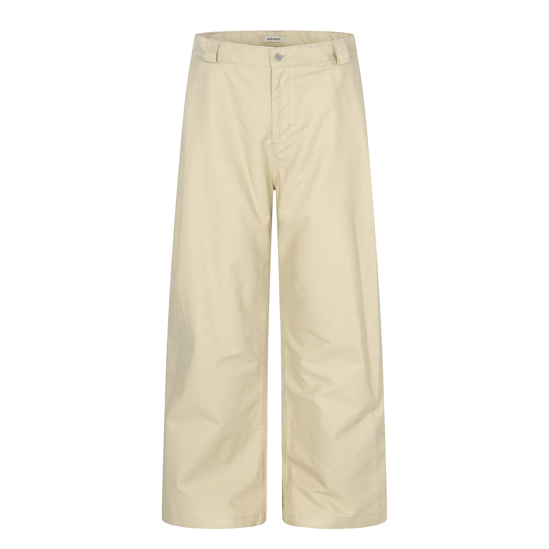 11KN 11 Oz Cotton Pleated Straight Leg Cargo Pants