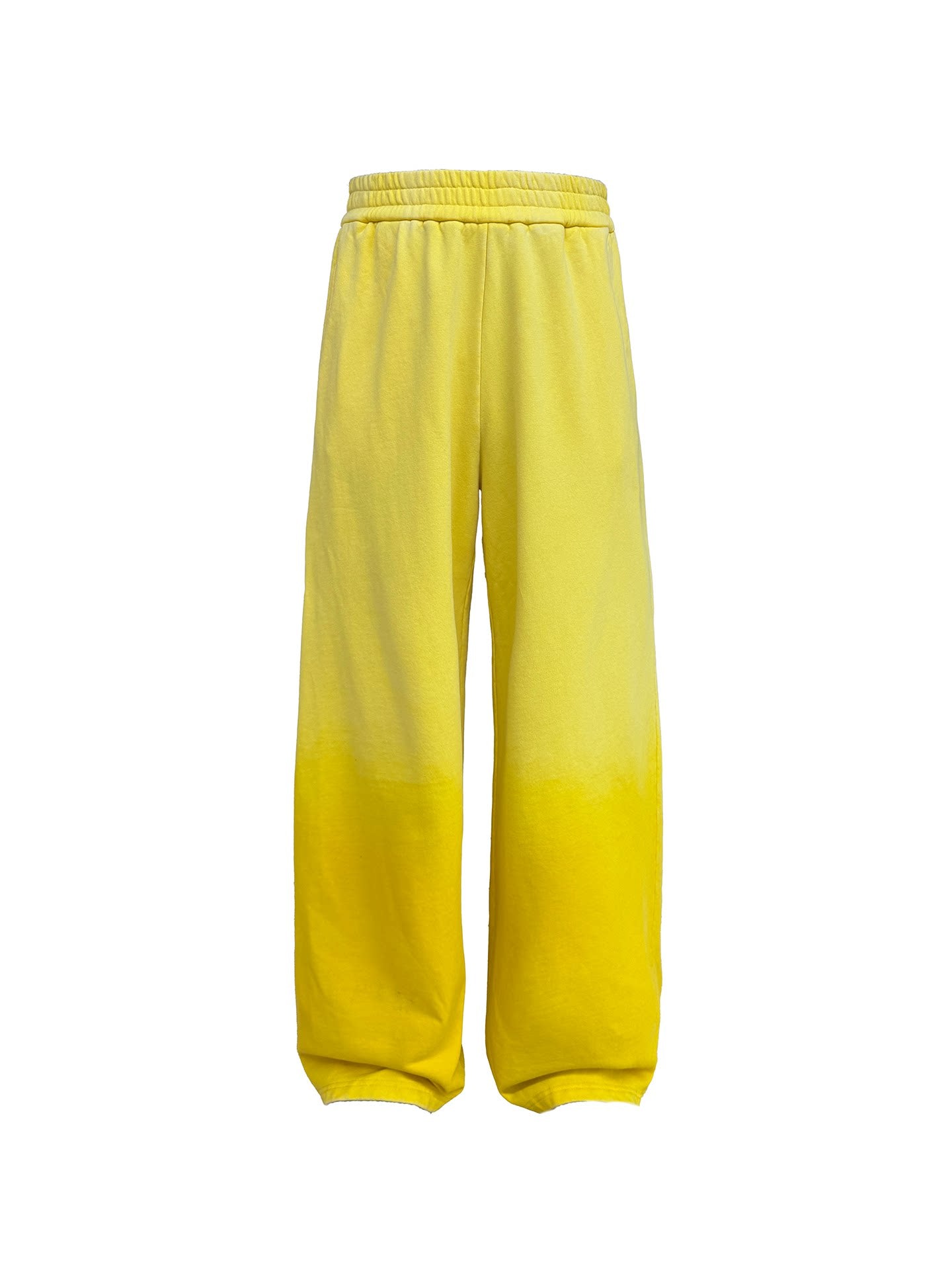 JCAESAR Washed Straight-Leg Relaxed Terry Cotton Pants