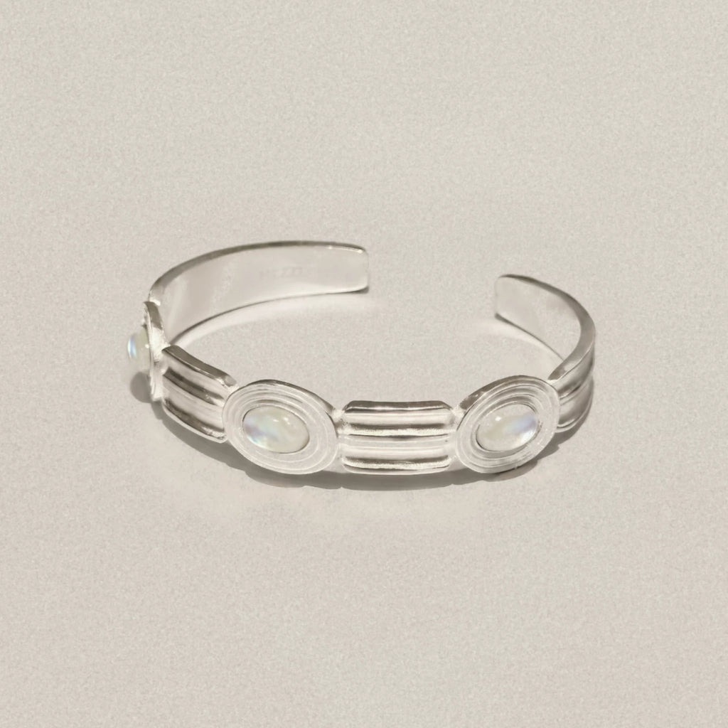 MEZZEM Agate Open Cuff Bracelet