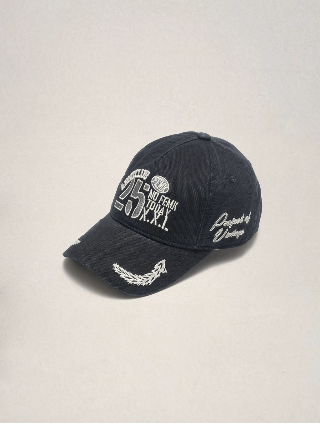 Fleamarket Vintage Alphabet Embroidered Cap