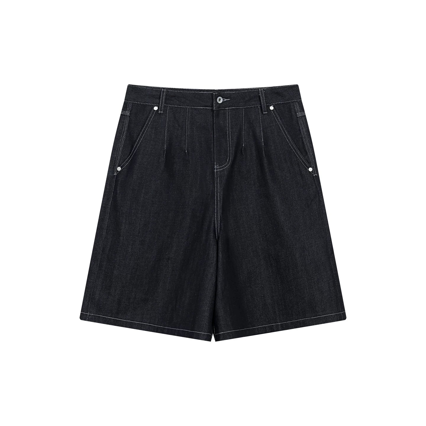 FUNKYFUN Vintage Loose Denim Shorts