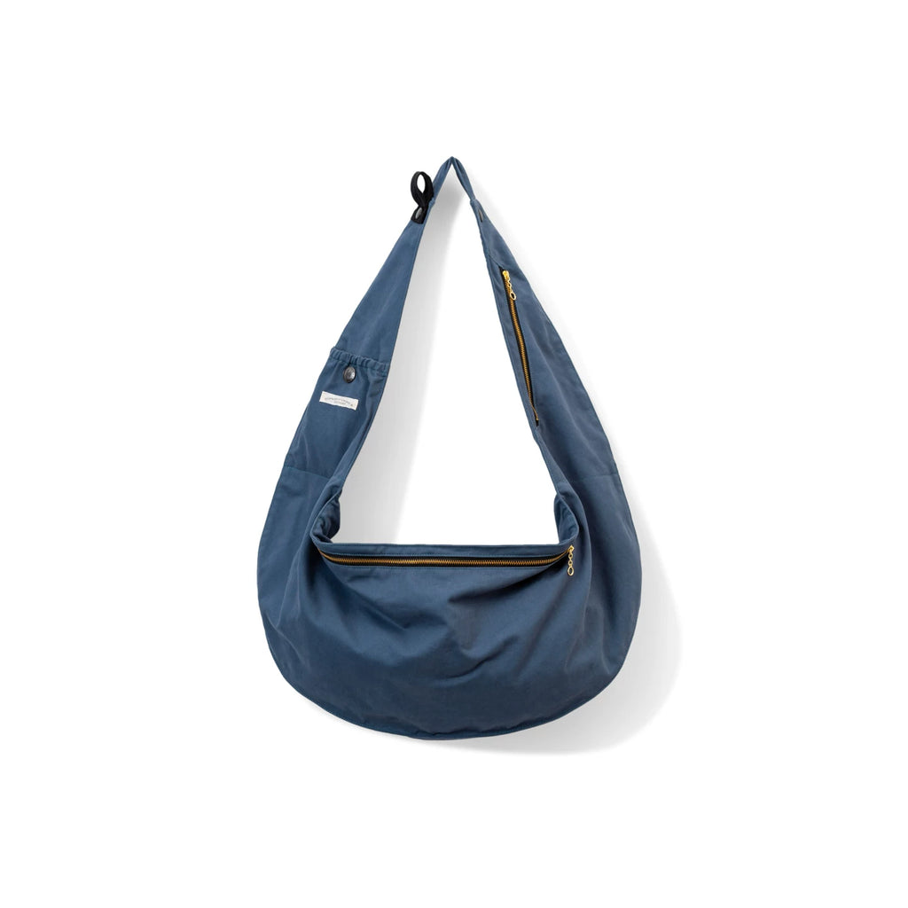 SUPERTOFU Blue Twill Sculptural Hobo Bag