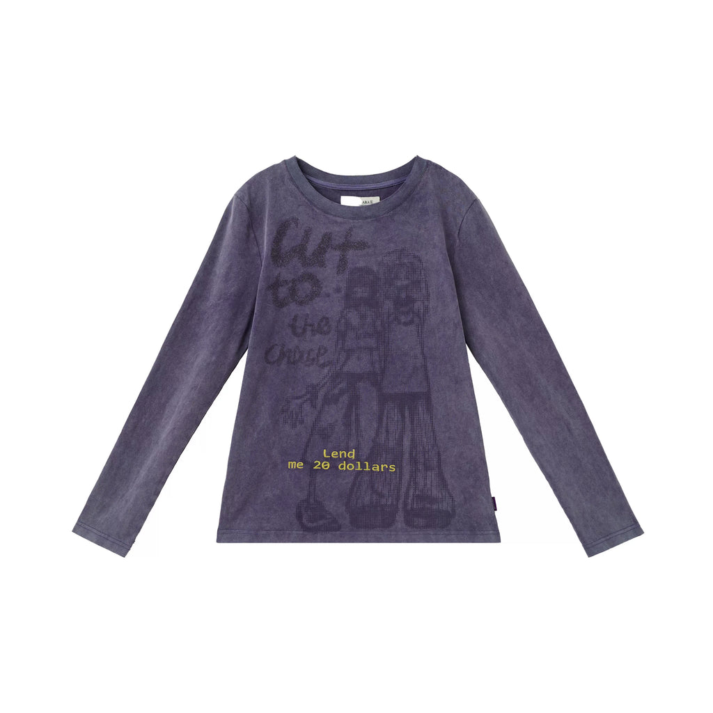 Achihara Friend Loan 100% Cotton Breathable Oversized Tee