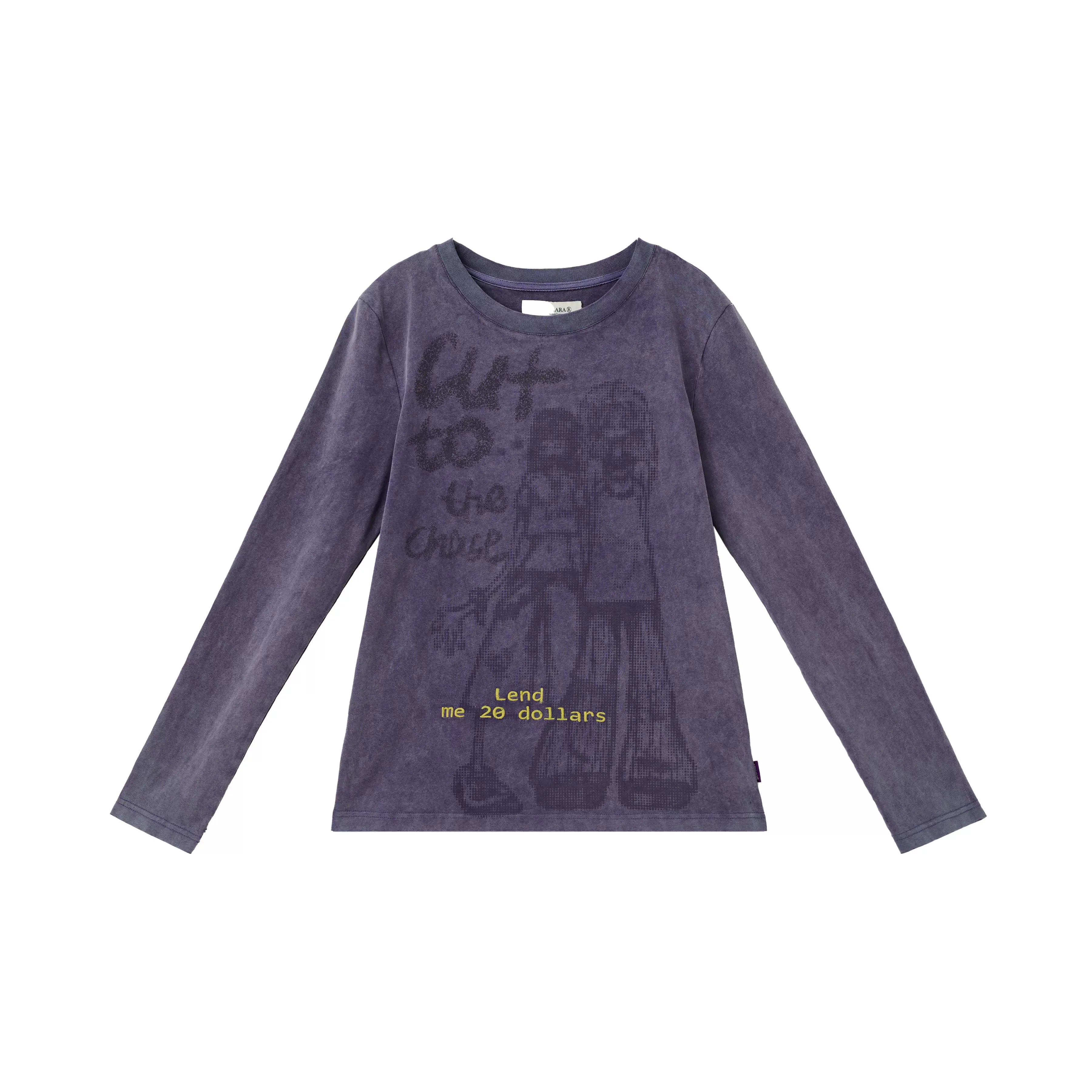 Achihara Friend Loan 100% Cotton Breathable Oversized Tee