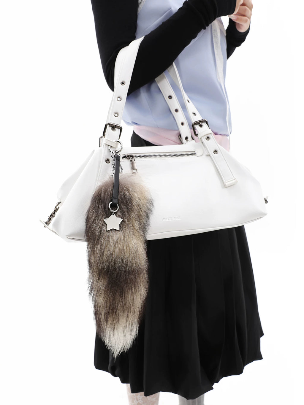 JANDRESS Soft Leather Versatile Shoulder Underarm Bag