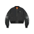 DICETINY Yuan Tu's Sword Printed Loose Stand-up Collar Short Jacket