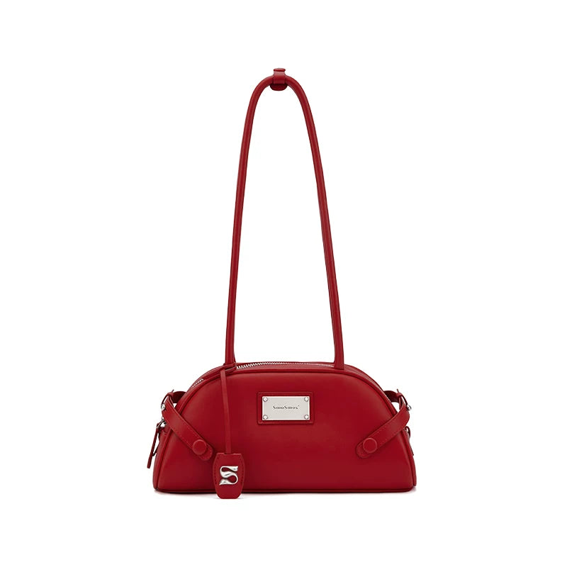 SmoSmos Original Design Bowling Leather Bag