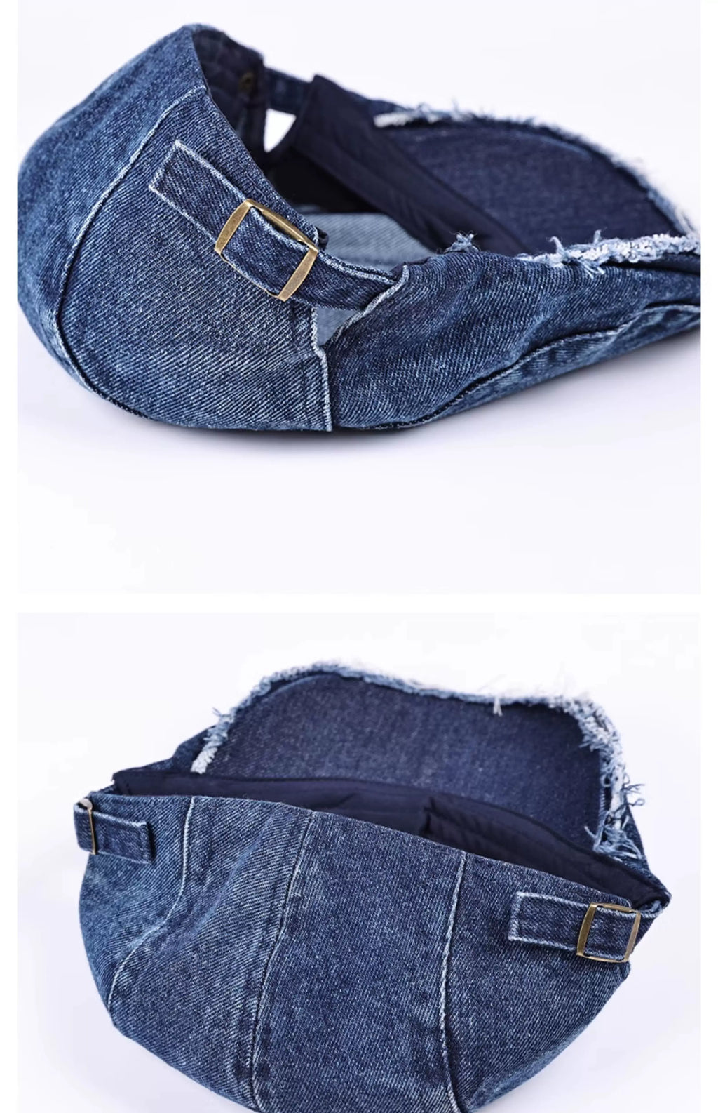 YORSOY Vintage Denim Burr Beret