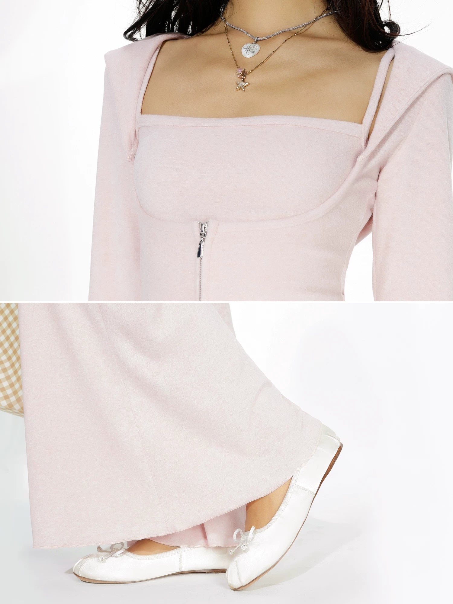 audwyn Terry Hoodie Three-Piece Set