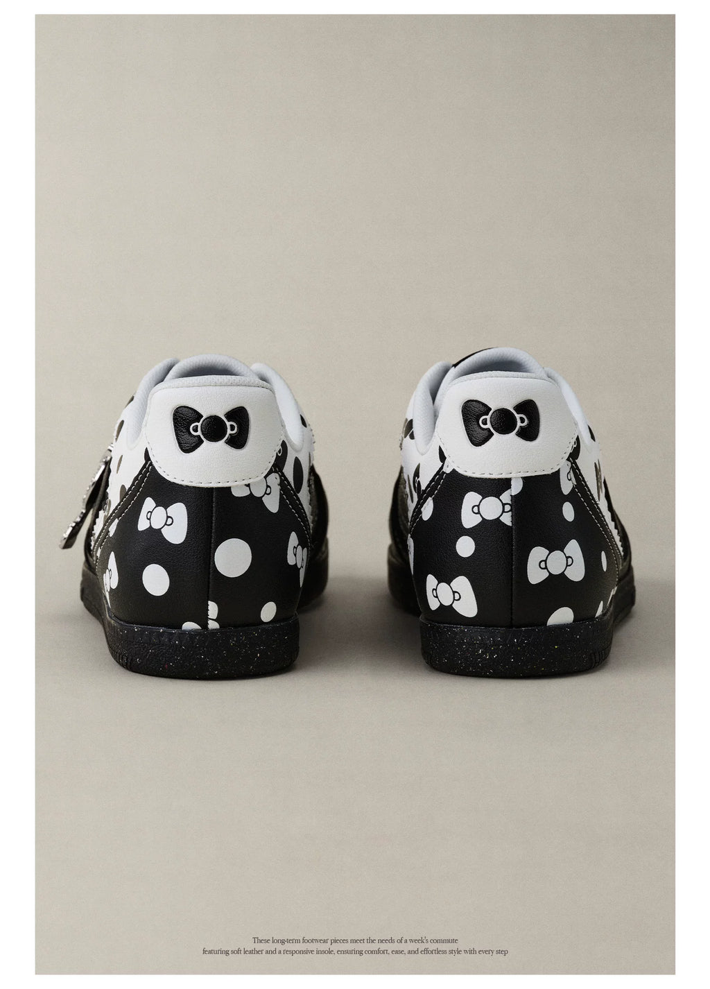 OLD ORDER Hello Kitty Polka Dot Lace-Up Sneaker