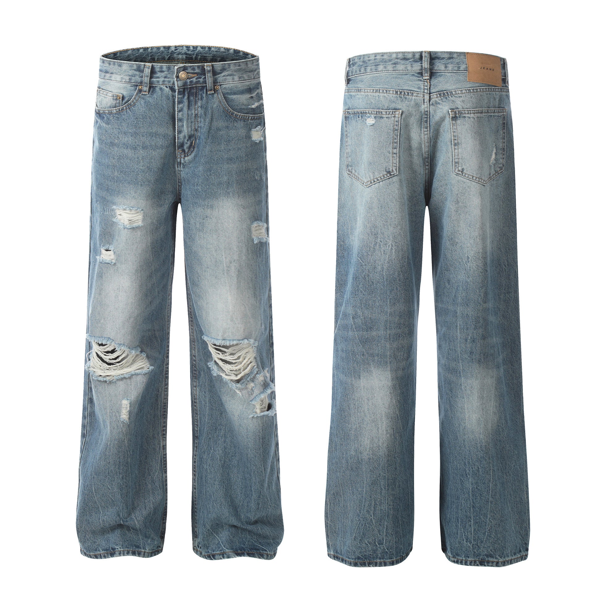 11KN American Vintage Ripped Jeans
